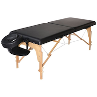 Master Home Portable Massage Table with Carry Case Front_Angled_Left