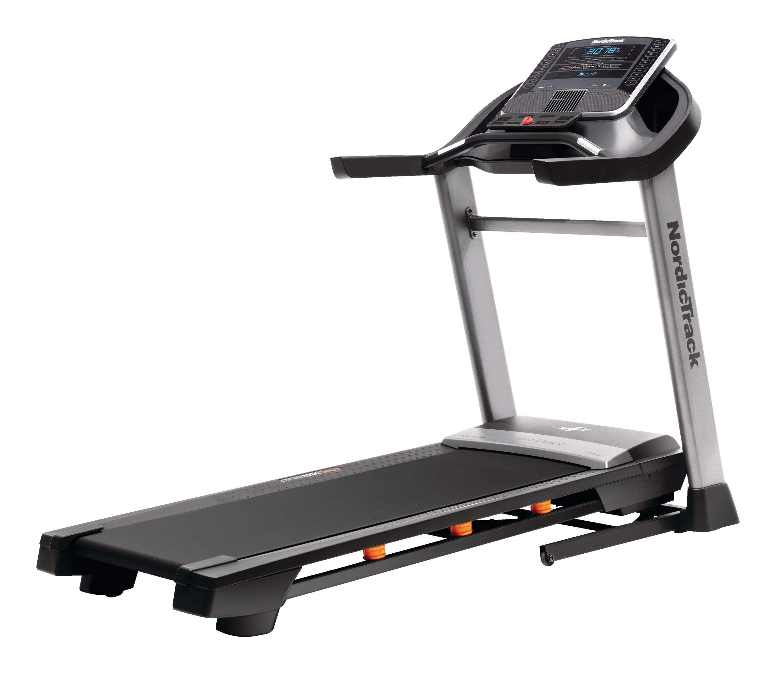NordicTrack C960i FlexSelect - Tapis roulant pliable adapté à la technologie iFit Back_Angled_Right