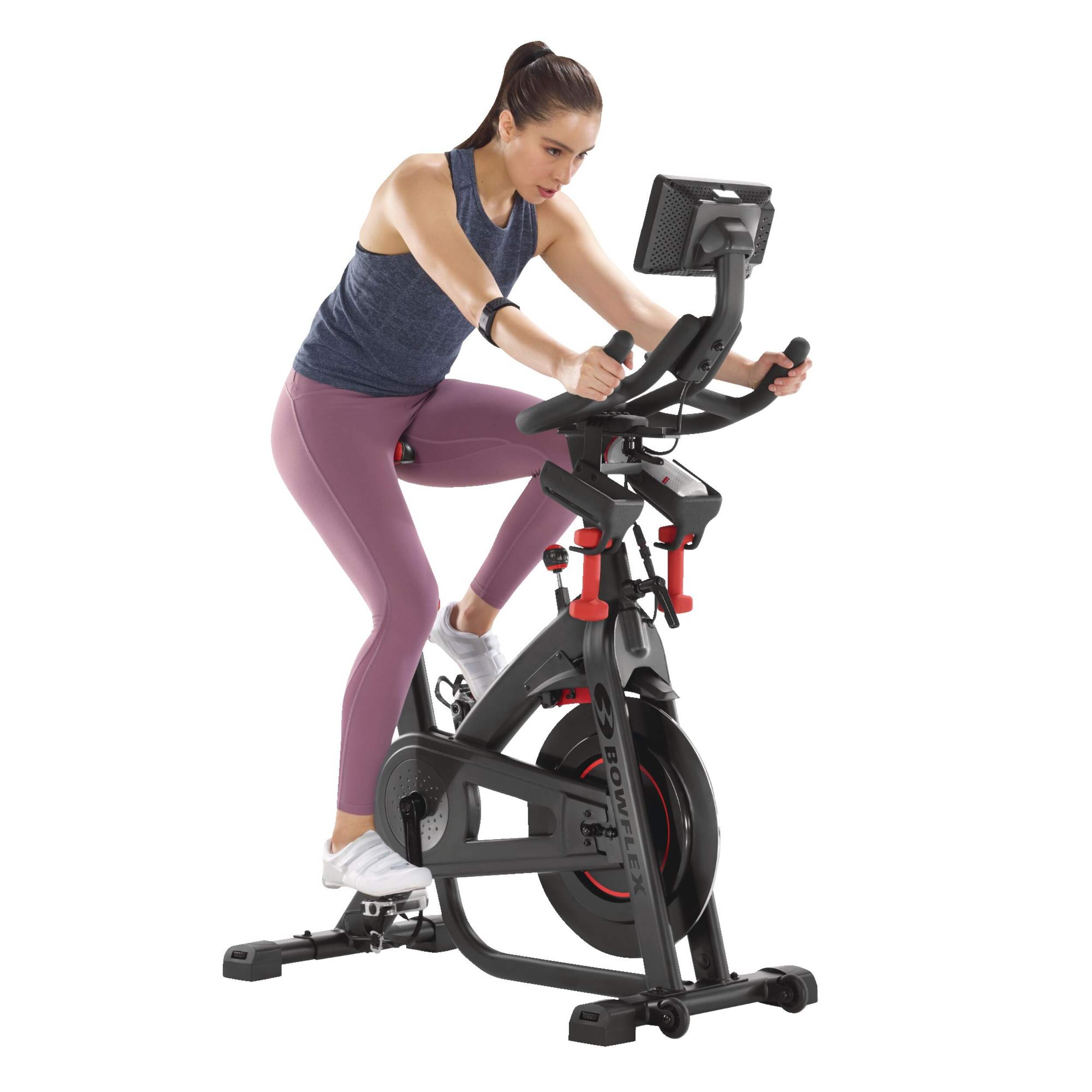 Bowflex Indoor Cycling Stationary/Exercise/Spin Bike - JRNY Enabled Front_Three_Fourths_Angled_Right