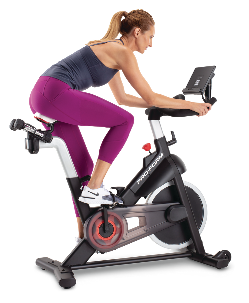 ProForm Carbon CX Indoor Cycling Stationary/Exercise/Spin Bike - IFit ...