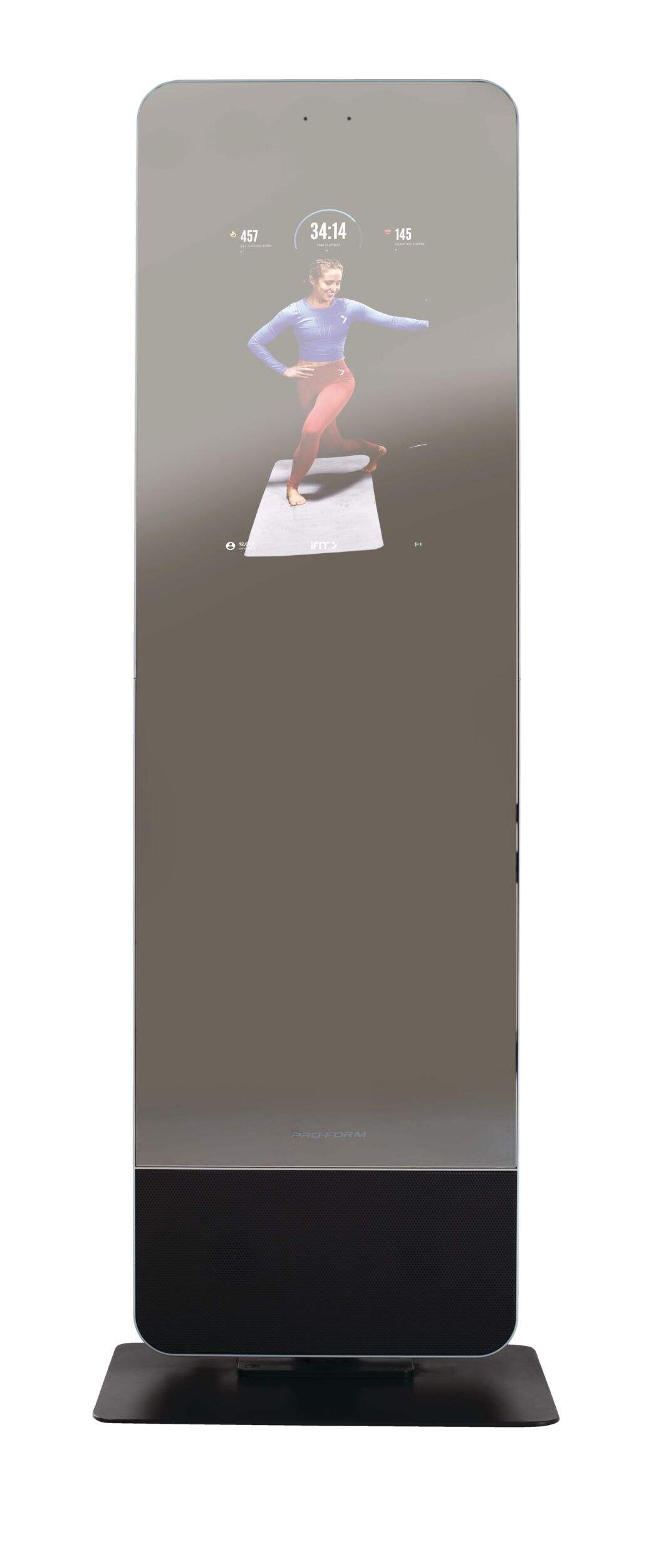 ProForm Vue Fitness Mirror with Capacitive Touch Display - iFit Enabled Front_Flat
