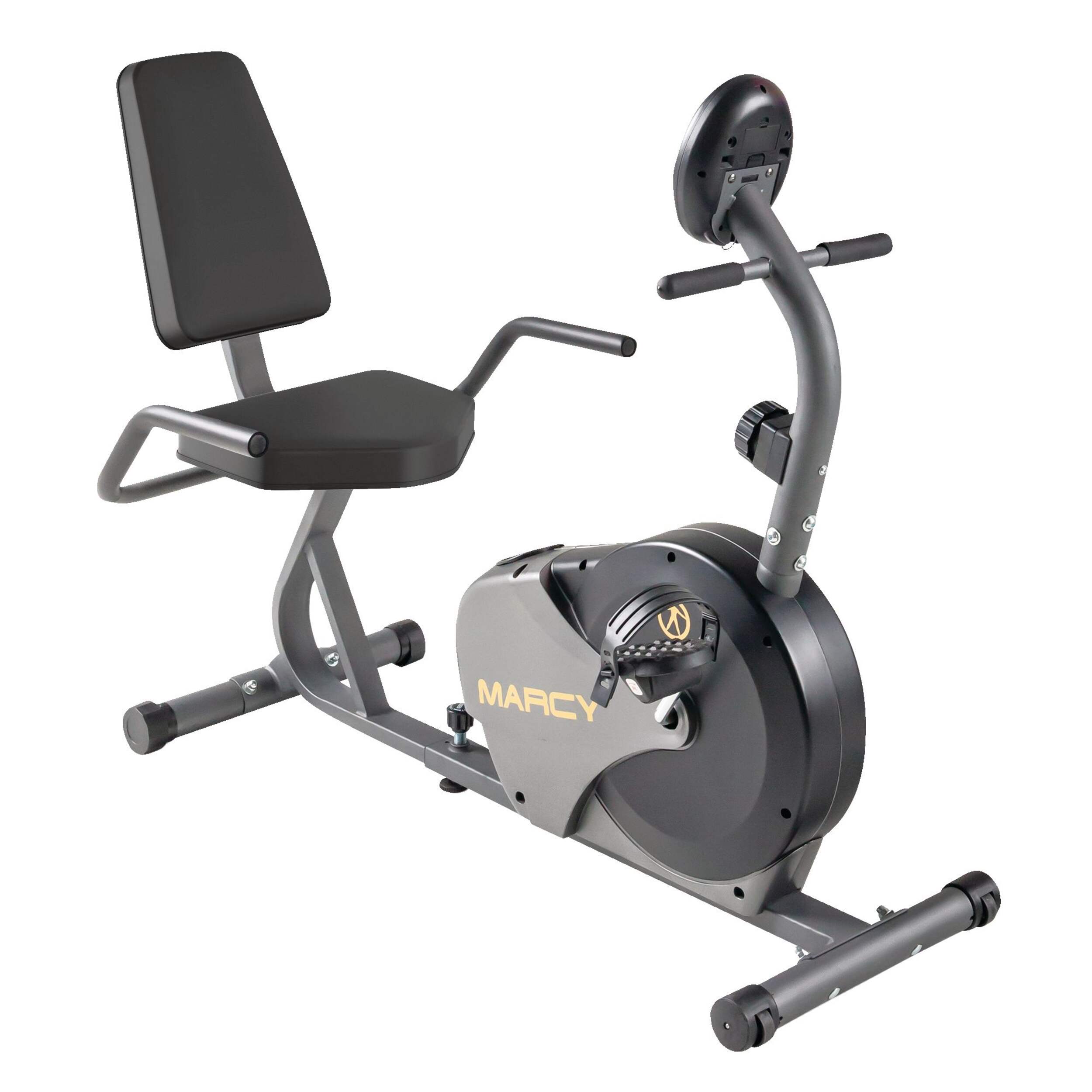 Marcy NS 716R Recumbent Indoor Cycling Stationary/Exercise Bike Front_Three_Fourths_Angled_Right