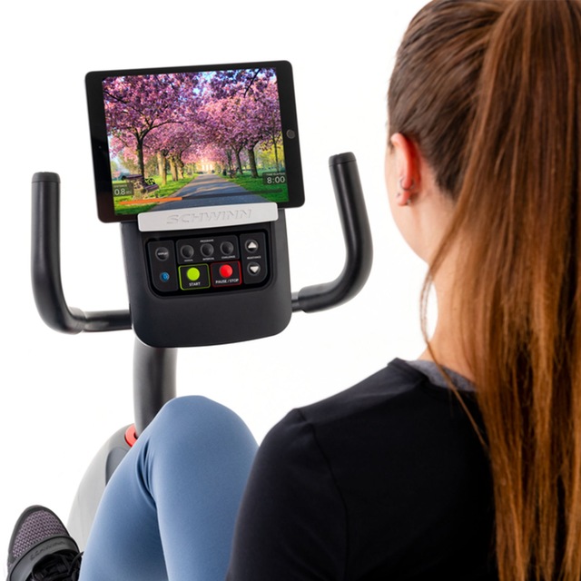 Schwinn 230 Recumbent Indoor Bike, Bluetooth Compatible Canadian Tire