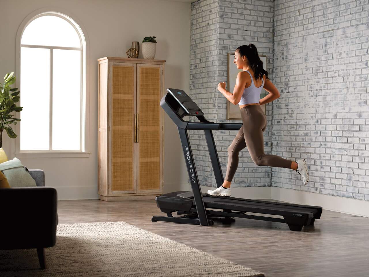 ProForm FIT 425 Folding Treadmill with Easy Assembly, Compatible with iFIT  Personal Training 