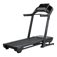 ProForm Carbon Folding Treadmill, 2023 Model, iFIT® Enabled Front_Three_Fourths_Angled_Left