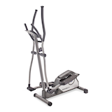Marcy NS-40501E Elliptical Trainer, Full Body Cardio Workout, Grey Front_Three_Fourths_Angled_Left
