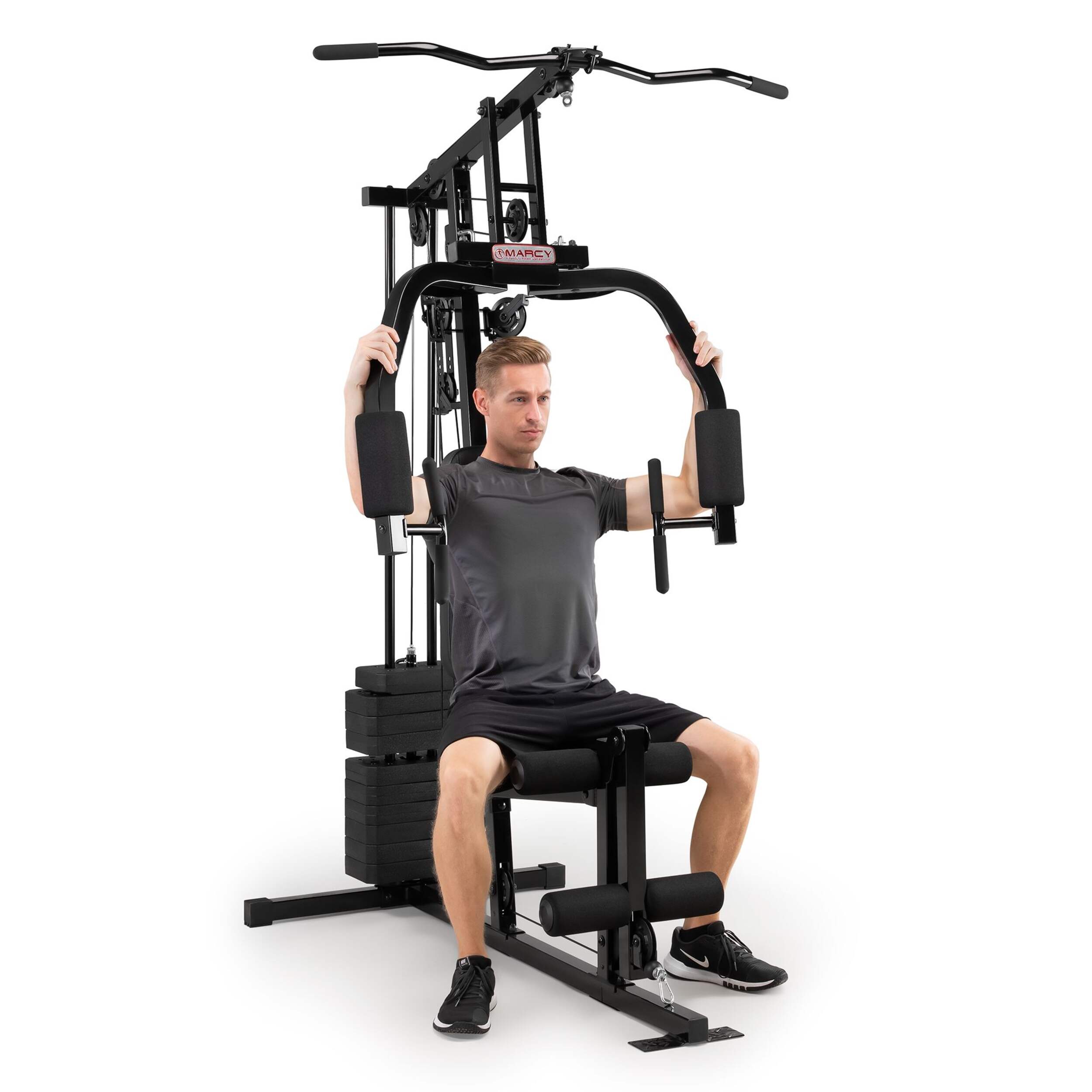 Marcy MKM-81030 Compact Multi-Purpose Stack Home Gym, 100-lb | Canadian ...