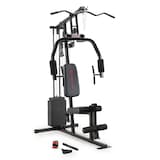 Marcy MKM-81030 Compact Multi-Purpose Stack Home Gym, 100-lb Front_Three_Fourths_Angled_Right