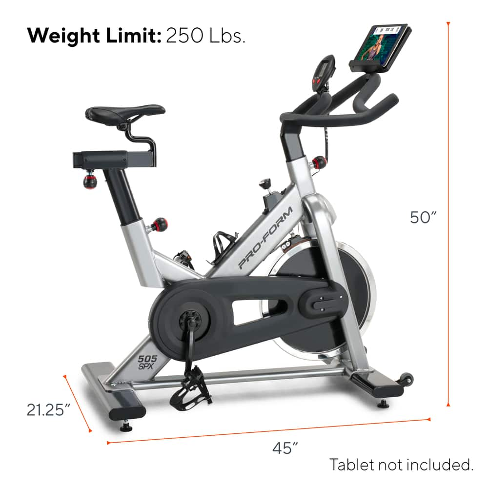 proform spin bike 505 spx