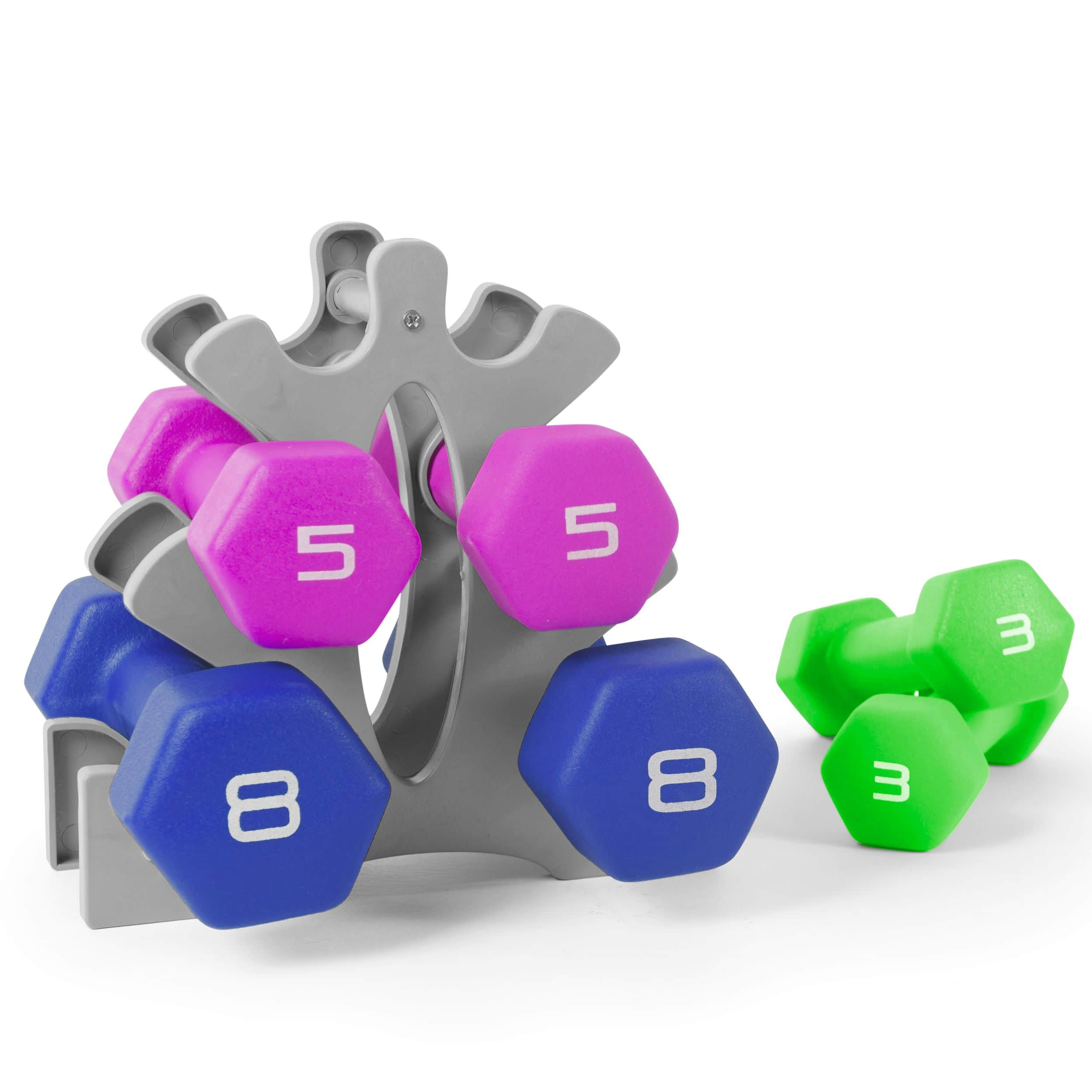 Cap neoprene dumbbell set sale