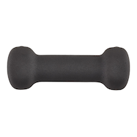 WA:KE Athletic Neoprene Hexagonal Dumbbell, Single, Assorted Weights