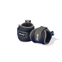 Poids pour poignets/chevilles WA:KE Athletic, 1 lb, noir, paq. 2 Front_Angled_Left