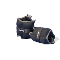 Poids pour poignets et chevilles WA:KE Athletic, 3 lb, noir, paq. 2 Front_Angled_Left