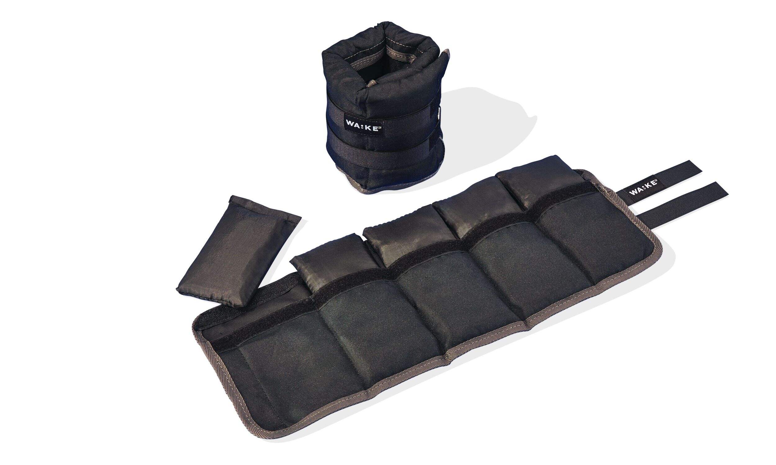 WA:KE Athletic Adjustable Wrist/Ankle Weight, 5-lb, 2-pc Front_Angled_Right