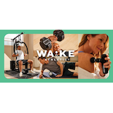 WA:KE Athletic Multi-Purpose Full Body Home Gym, 100lb Weight Capacity Composite_or_Mixed