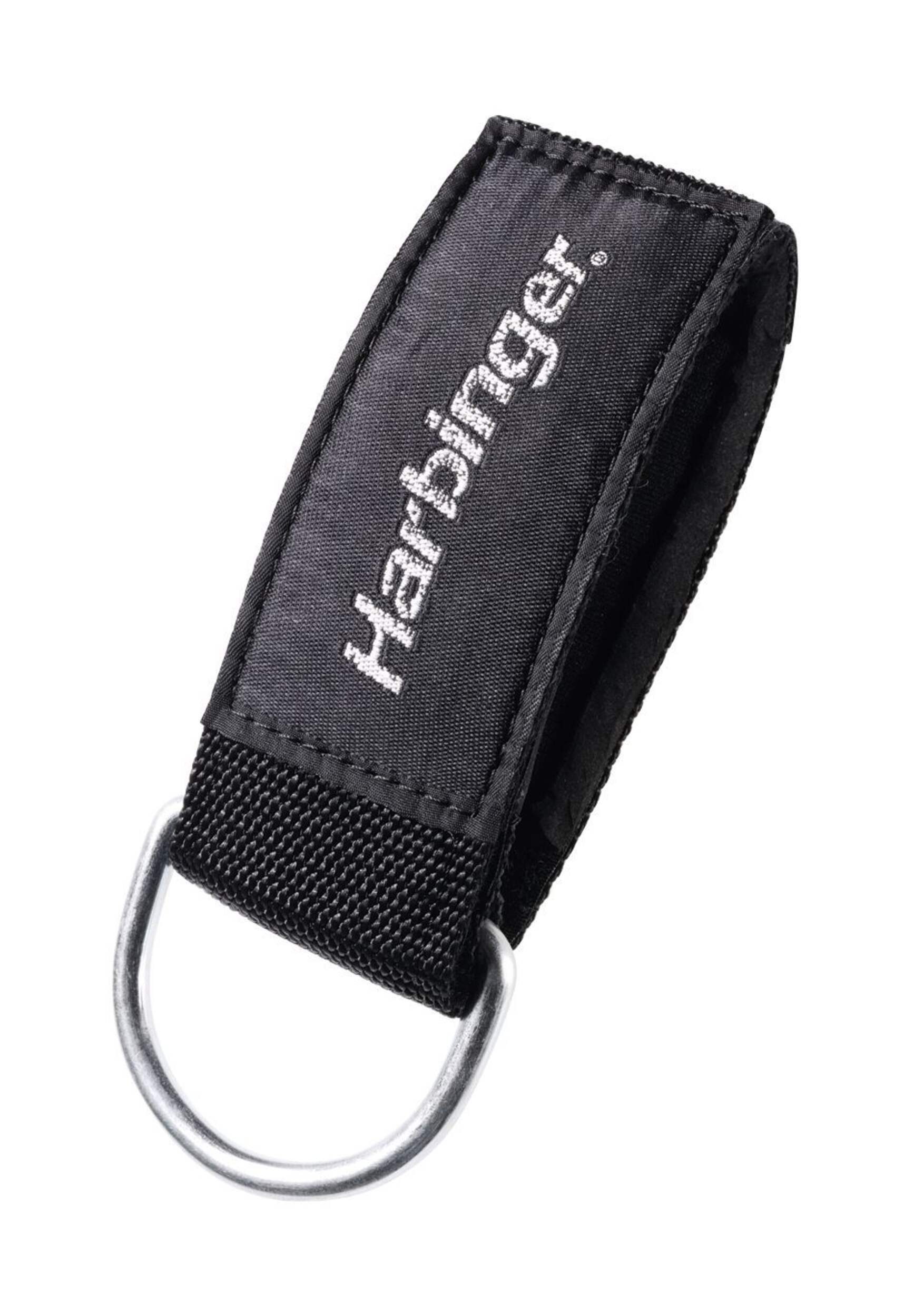 Harbinger 2-in Adjustable Black Padded Ankle Cuff, 1-pk Front_Angled_Left