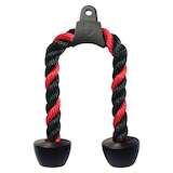 Harbinger 26-in Heavy-Duty Triceps Rope Gym Cable Attachment Front_Flat