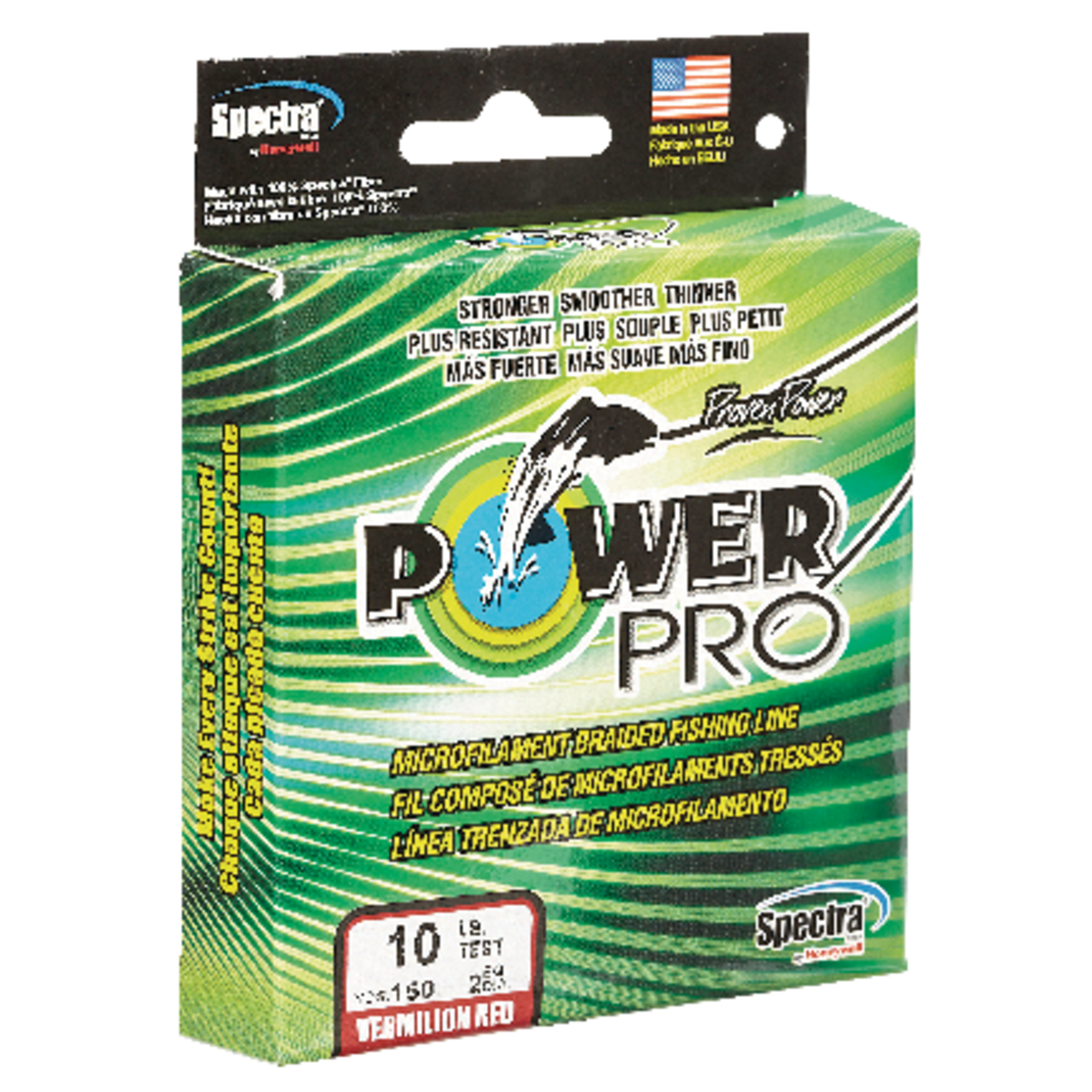 Power Pro SPECTRA Line 100lb 300yd in Vermilion Red