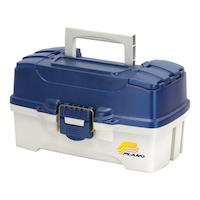 Plano Hard Tackle Box, 2-Tray Front_Angled_Left