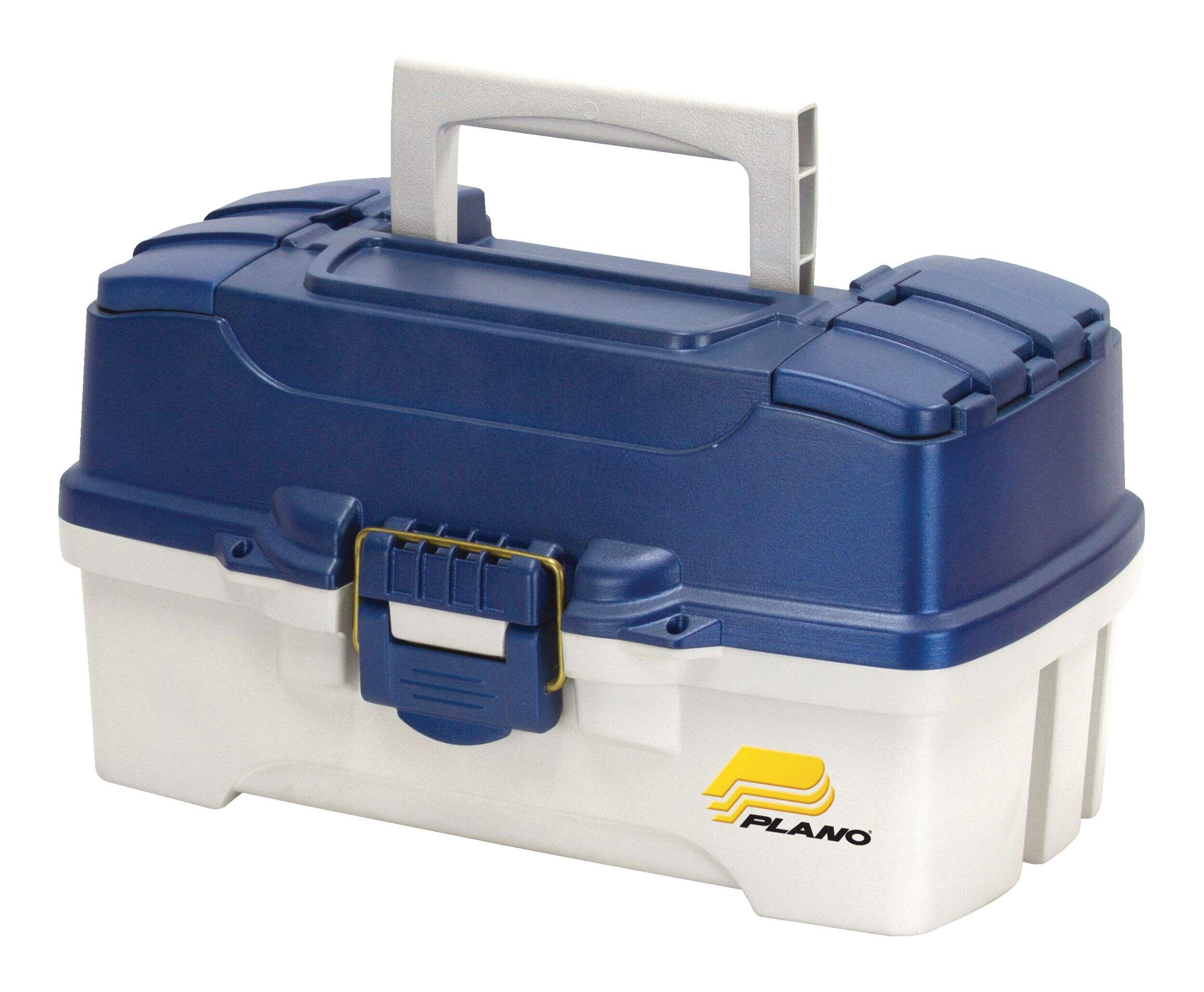Plano Hard Tackle Box, 2-Tray Front_Angled_Left
