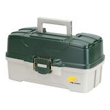 Plano Hard Tackle Box, 3-Tray Front_Angled_Left