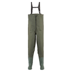 Outbound Adult PVC Bootfoot Chest Waders, Green