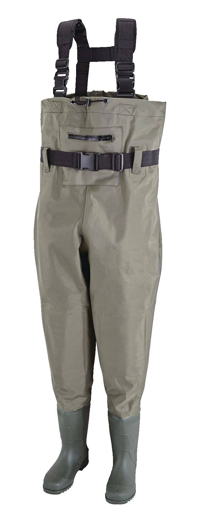 Nylon hip outlet waders