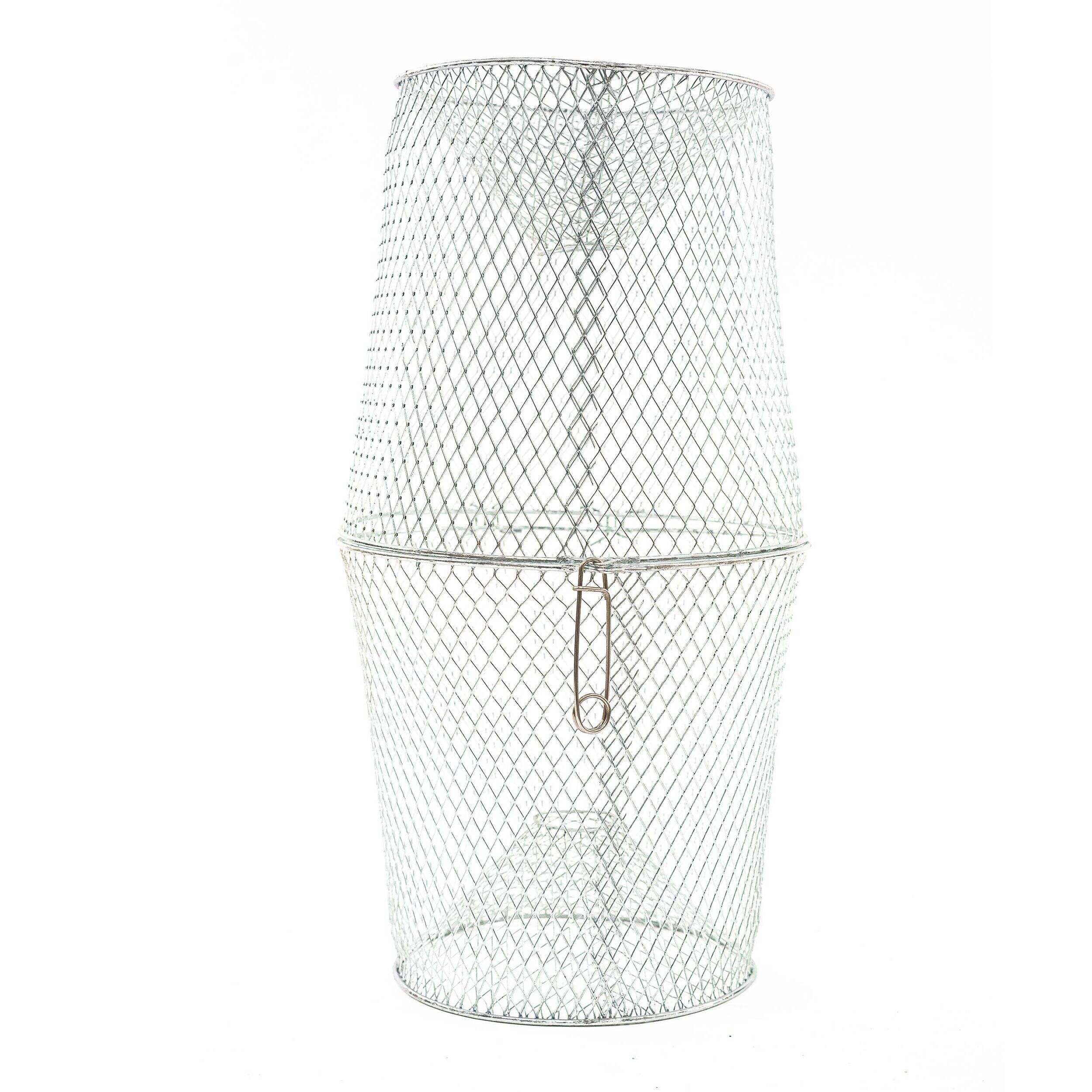 Piège à méné et à écrevisse galvanisé Promar Front_Elevated