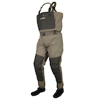  WONITAGO Waist Chest Waders - Waist Wading Pants 3-Ply  Breathable Fishing Wader with Pockets and Durable Stocking Boots L : Sports  & Outdoors