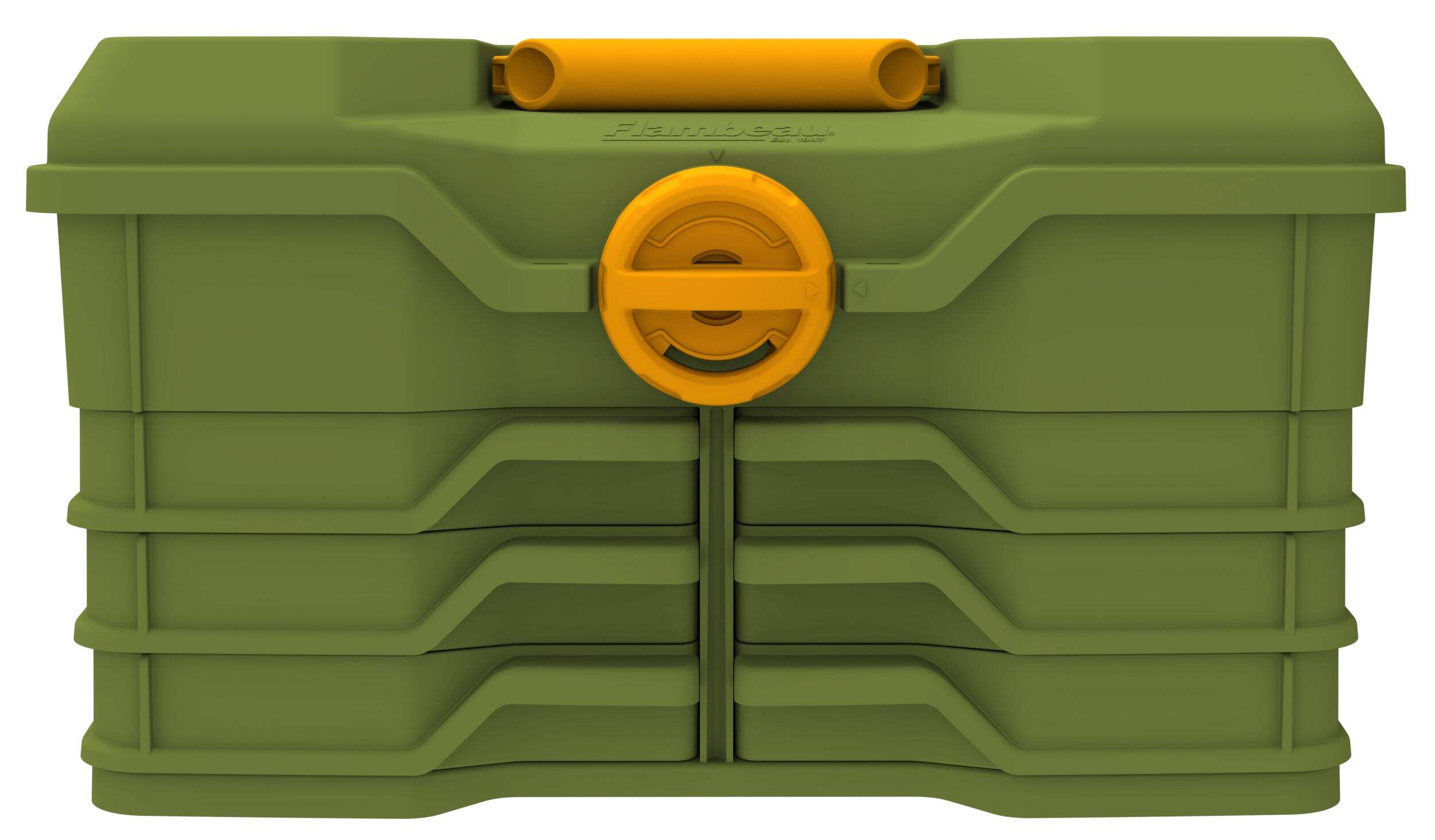 Flambeau NG 660 Hard Tackle Box Front_Elevated