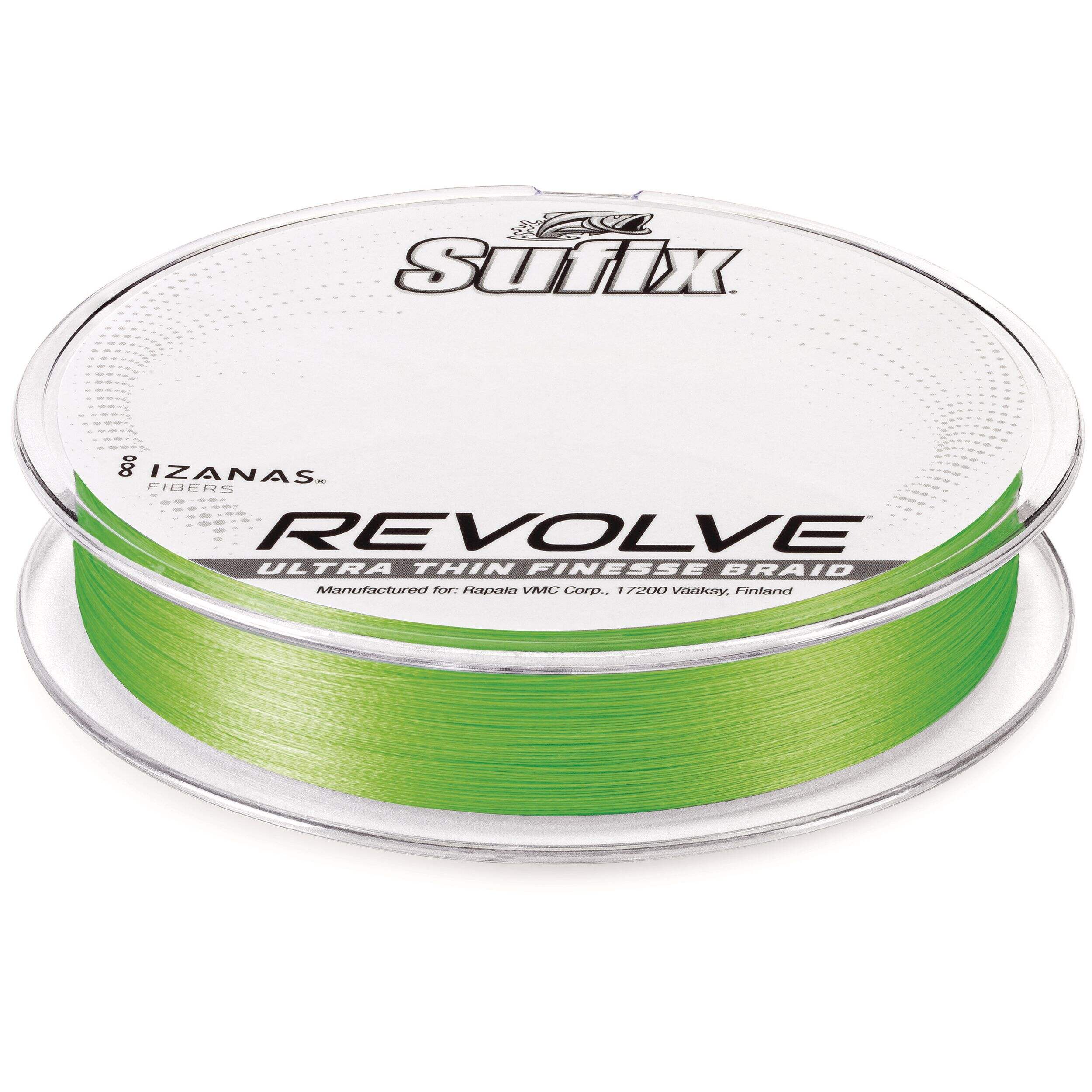 Sufix Revolve Superbraid Hi-Vis Fishing Line, 10-lb Test, 150-yds Overhead_Plunge
