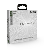 Berkley Forward Low Vis Braid Fishing Line, Green, 17-lb Test Front_Three_Fourths_Angled_Right
