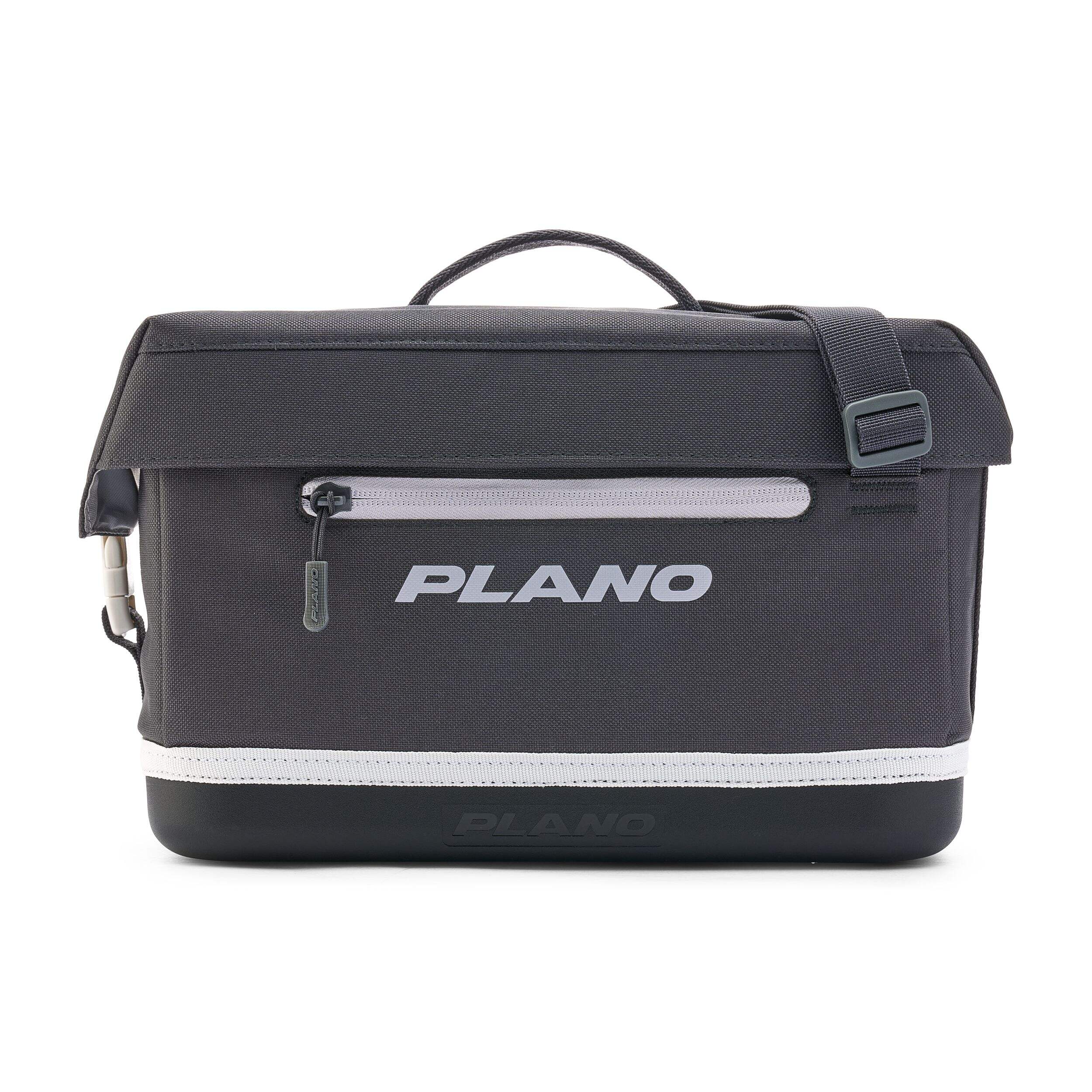 Plano Weekend Softsider Tackle Bag, 3600, Grey Front_Flat