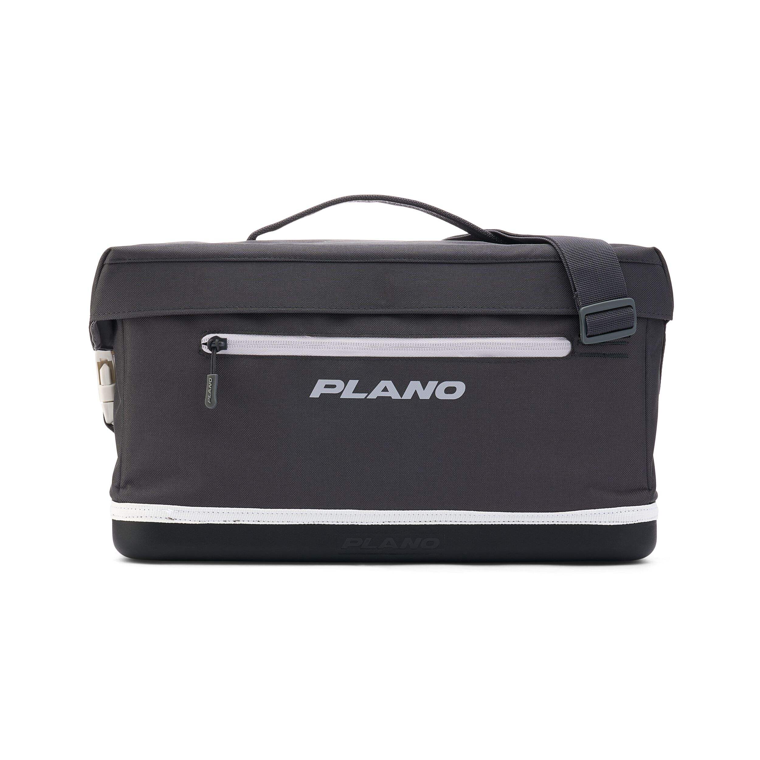 Plano Weekend Softsider Tackle Bag, 3700, Grey Front_Flat