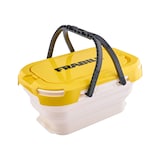 Frabill Fish-N-Fun Collapsable Bait Bucket, 6-qt Front_Angled_Right