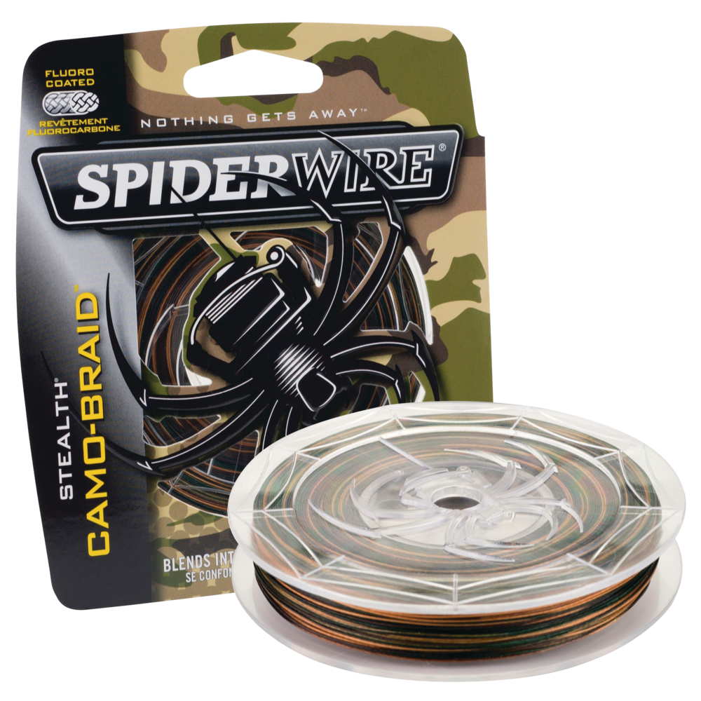 Spiderwire Stealth Braided Fishing Line, Camo