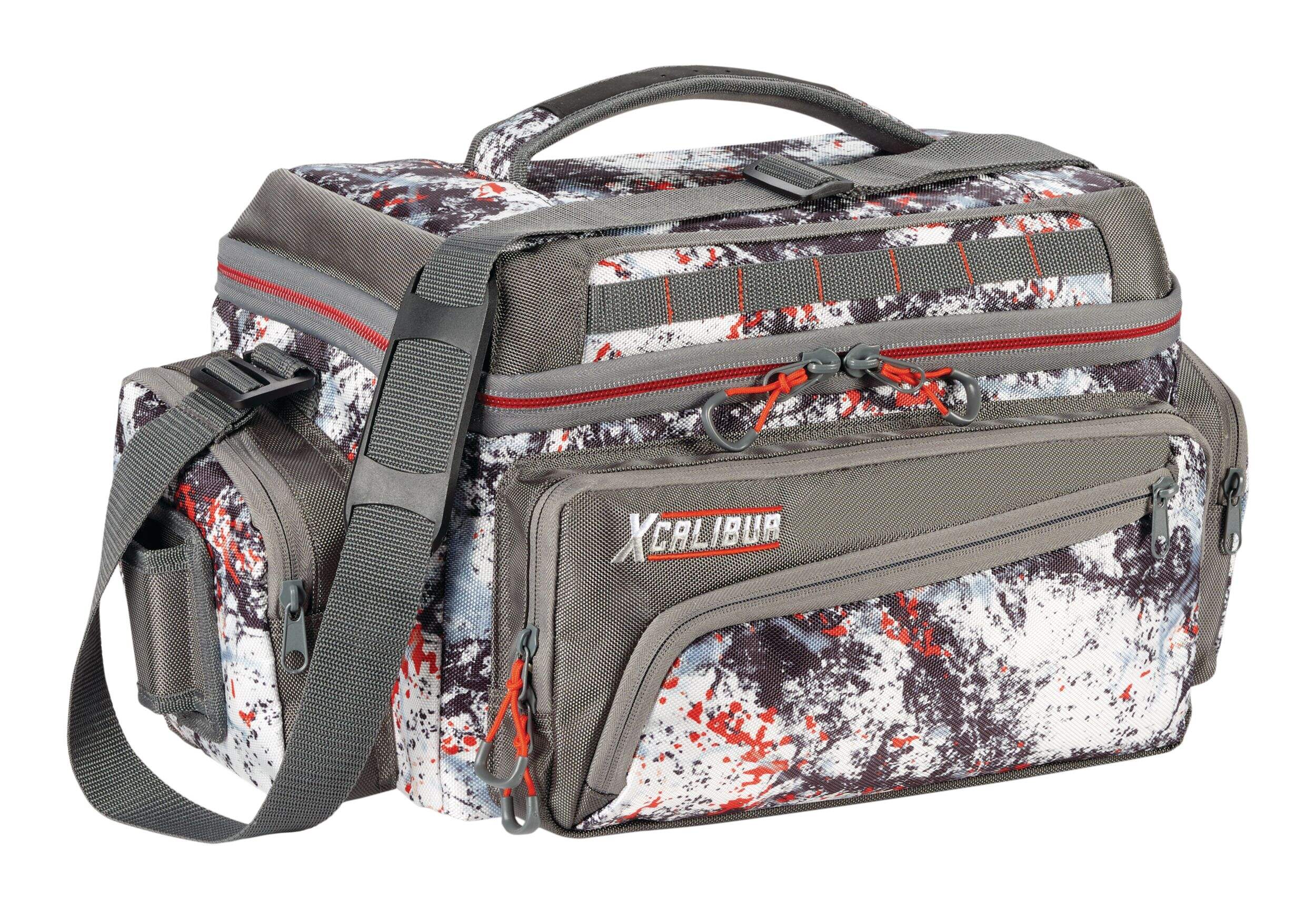 Xcalibur 3700 Largemouth Tackle Bag, Quartz Blue Front_Three_Fourths_Angled_Right