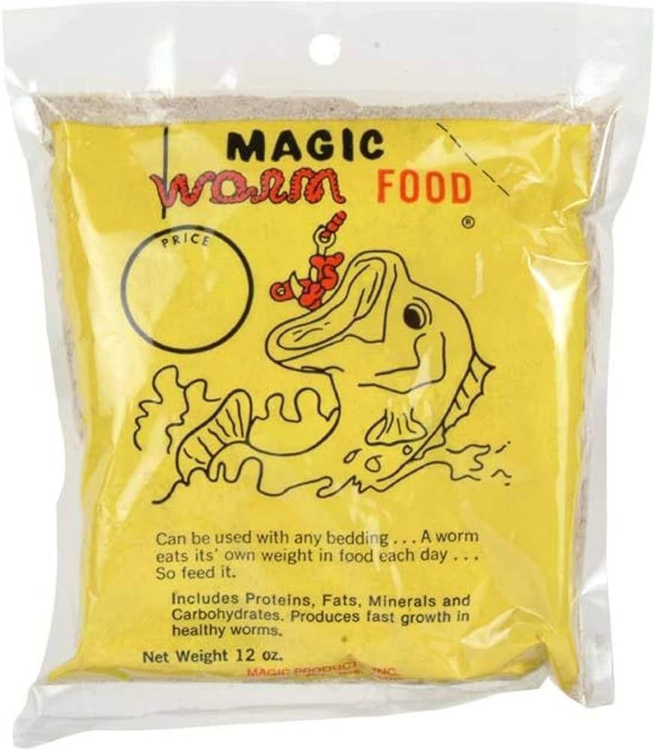 Magic Worm Food Bag, 12-oz Front_Flat