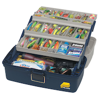 Plano Extra Large Hard Tackle Box, 3-Tray