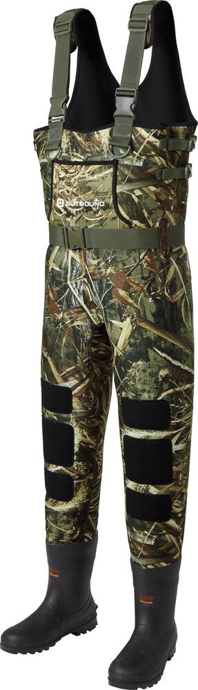 camo hip waders