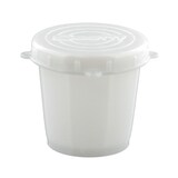 Scotty #650 Bait Jar with Quick Lock Threaded Lid, 0.5-L, White Front_Elevated