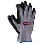 Berkley Rubber Protective Blue Gloves for Fishing or Crabbing Size