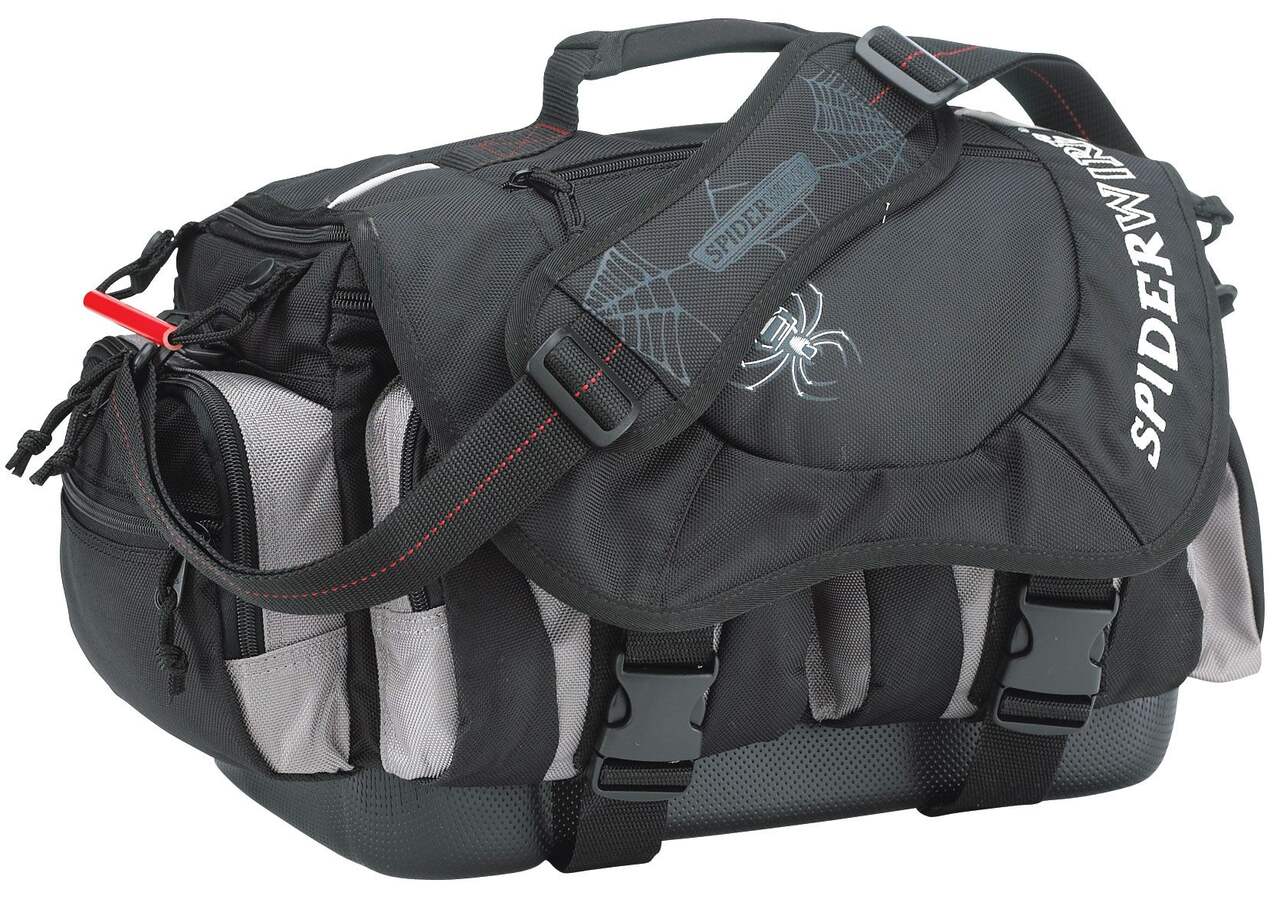 Sac de pêche Spider Bag avec 4 coffres à pêche