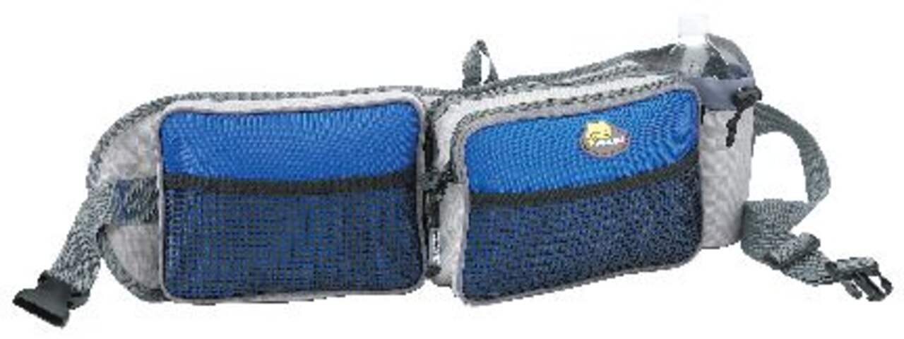 Plano Deluxe Softsider Fishing Tackle Waist Pack, Blue