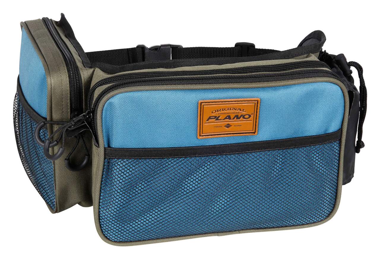 mouhike Waterproof Fishing Tackle Bag Portable Lures Kit Carrier Bag Slide Waist Canvas Packs Shoulder Bag Outdoor Multifunctional Large Capacity