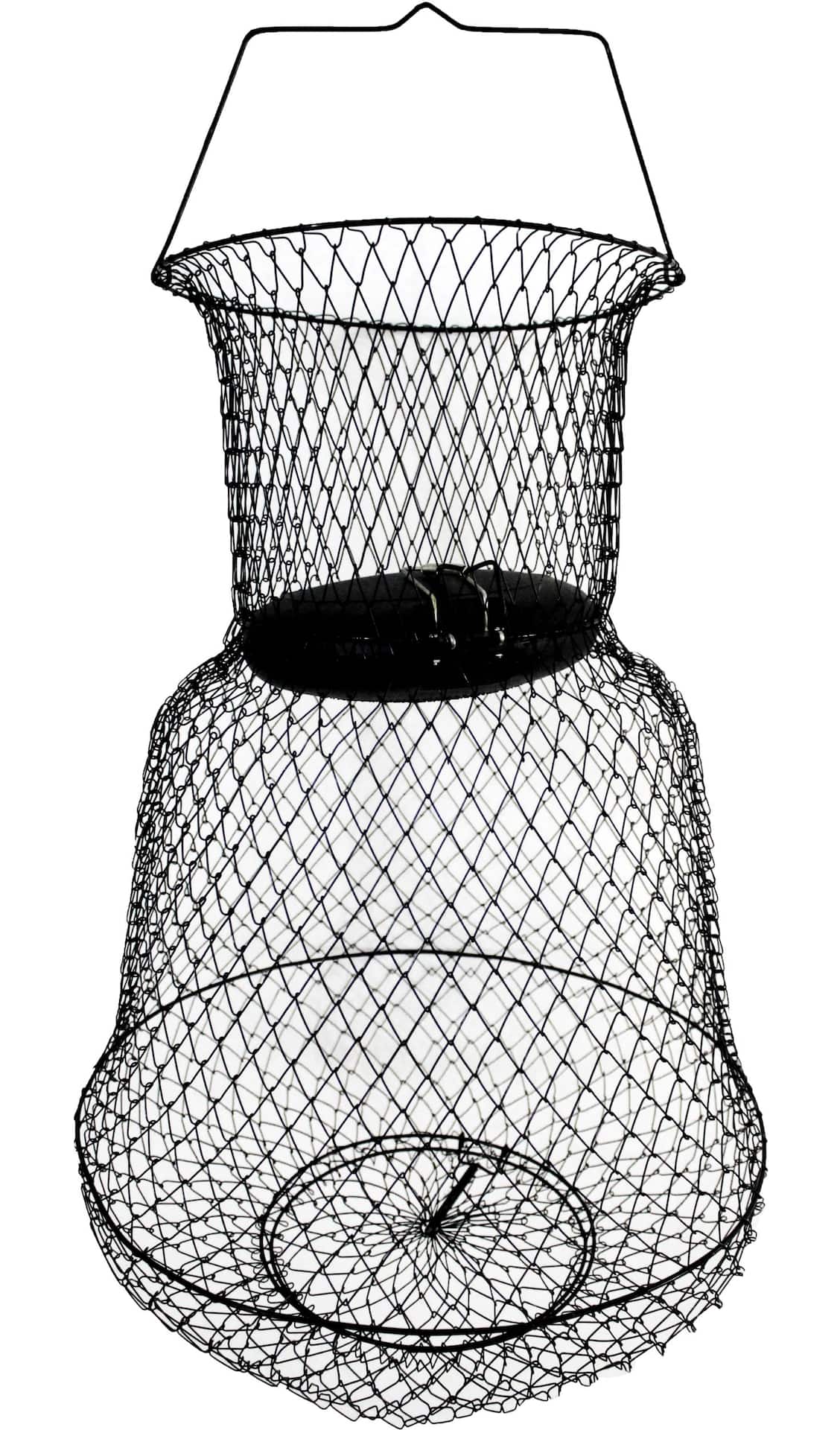 سعر Fishing Cage Basket Collapsible Fishing Net Cage, Large Foldable  Floating Fish Basket for Caught Fish, Fishing Bait Bag for Live Fish Robust  and Easy to Use Fishing Protection فى الامارات