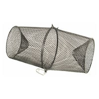 Promar Vinyl Coated Minnow & Crawfish Steel Trap Front_Angled_Left
