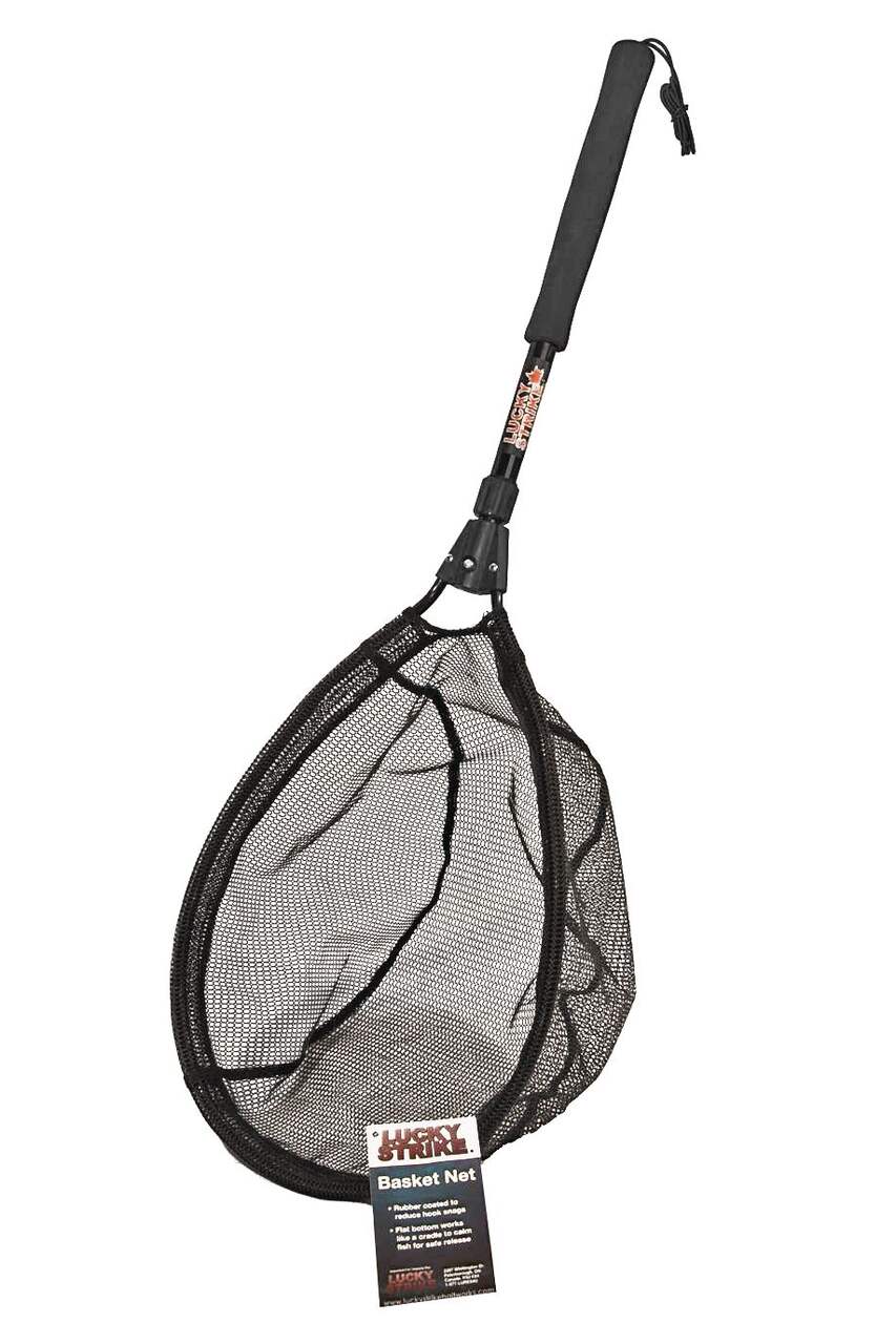 Black Paw Floating Fishing Net - Foldable， Rubber Coated Landing Net with N  安 ルアー、フライ 