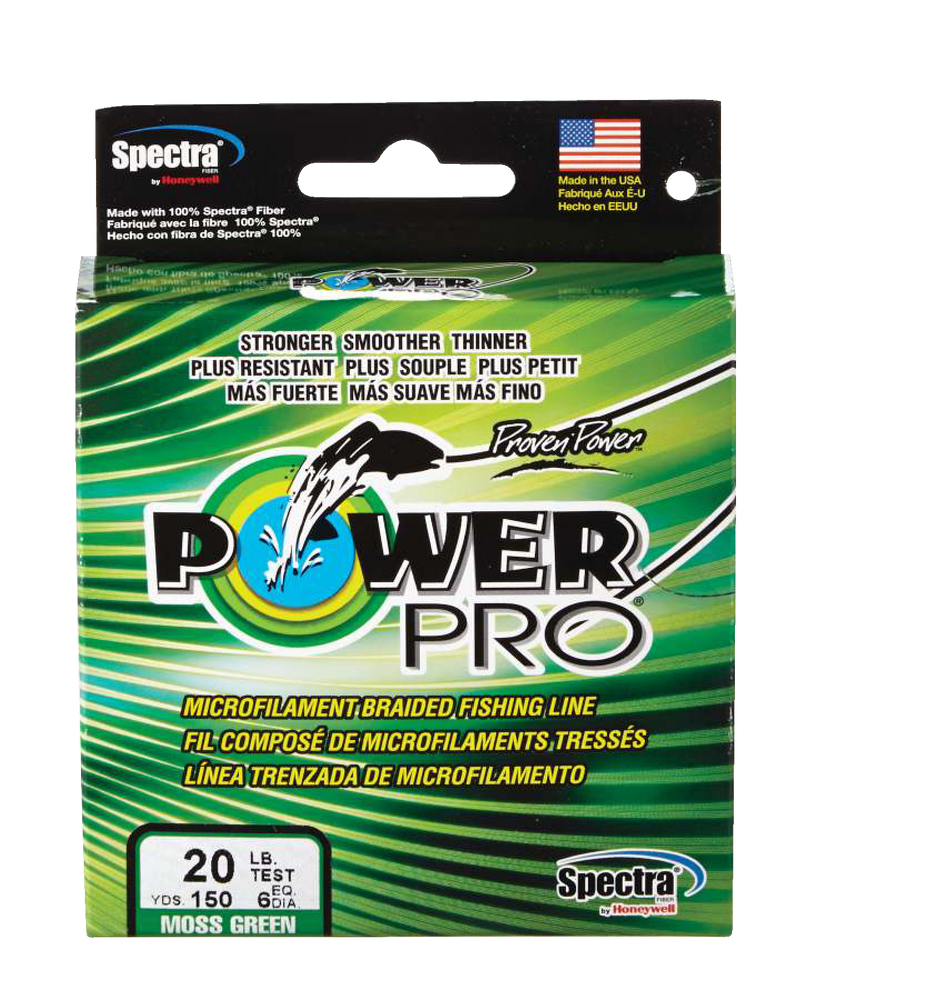 Power Pro Braided Spectra Line 10 lb x 500 yd Moss Green We ship worldwide! 