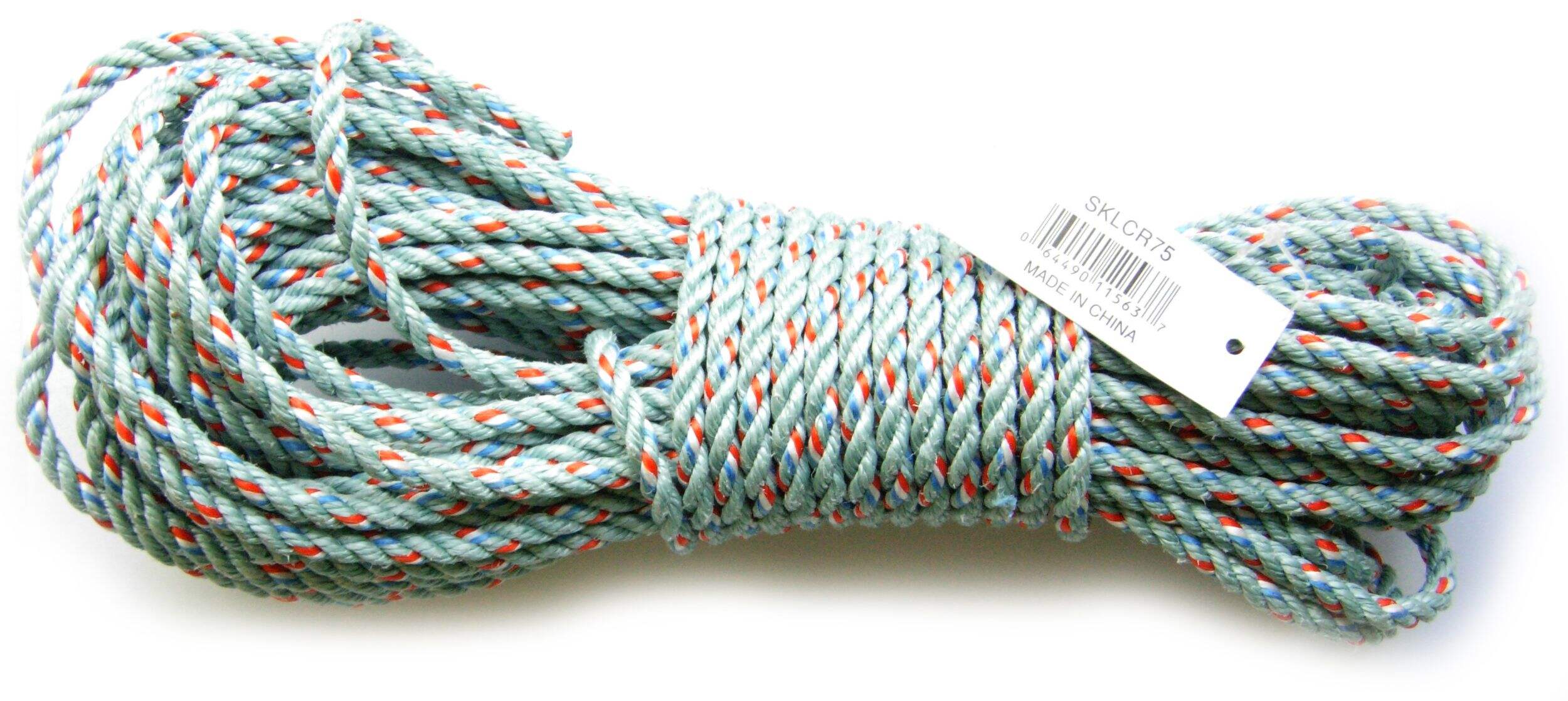 Corde à âme de plomb Danielson, 75 pi, jaune Front_Flat